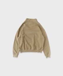 FOG ESSENTIALS/エッセンシャルズ 21SS BACK LOGO HALF ZIP SWEAT SHIRTS ハーフジップ スウェット