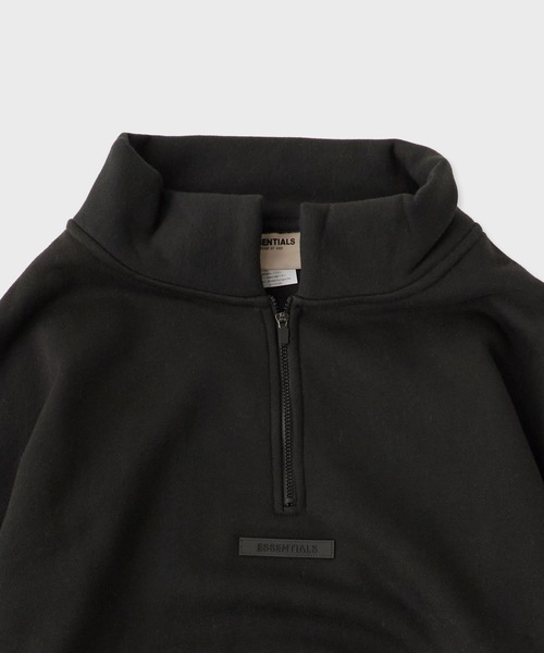 FOG ESSENTIALS(エフオージーエッセンシャルズ)の「FOG ESSENTIALS/エッセンシャルズ 21SS BACK LOGO HALF ZIP SWEAT SHIRTS ハーフジップ スウェット(スウェット・メンズ・グレイッシュベージュ/モスグリーン/ブラック・S/L/M/XL)」の13枚目の写真