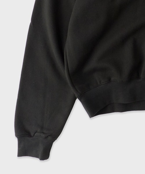 FOG ESSENTIALS(エフオージーエッセンシャルズ)の「FOG ESSENTIALS/エッセンシャルズ 21SS BACK LOGO HALF ZIP SWEAT SHIRTS ハーフジップ スウェット(スウェット・メンズ・グレイッシュベージュ/モスグリーン/ブラック・S/L/M/XL)」の14枚目の写真