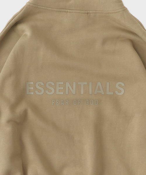 FOG ESSENTIALS(エフオージーエッセンシャルズ)の「FOG ESSENTIALS/エッセンシャルズ 21SS BACK LOGO HALF ZIP SWEAT SHIRTS ハーフジップ スウェット(スウェット・メンズ・グレイッシュベージュ/モスグリーン/ブラック・S/L/M/XL)」の12枚目の写真