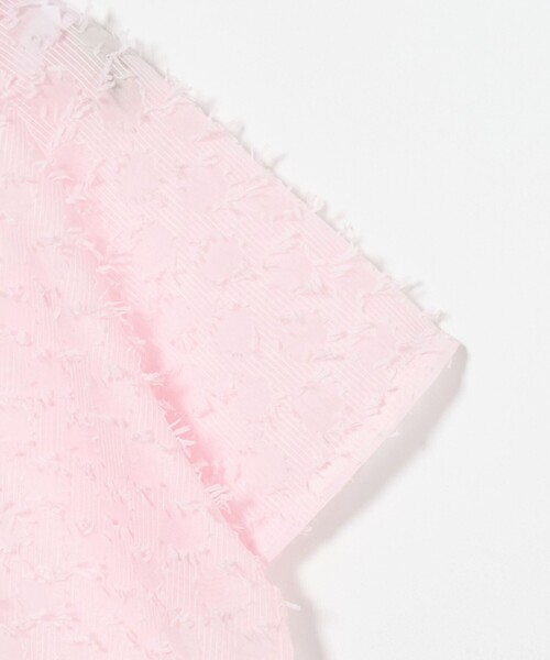 GHOSPELL（ゴスペル）の「【別注】＜GHOSPELL＞フリンジ ショートスリーブ シャツ（シャツ/ブラウス・レディース・ライトピンク/ブラック・FREE）」の19枚目の写真