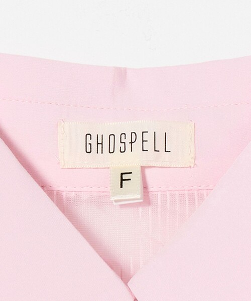 GHOSPELL（ゴスペル）の「【別注】＜GHOSPELL＞フリンジ ショートスリーブ シャツ（シャツ/ブラウス・レディース・ライトピンク/ブラック・FREE）」の22枚目の写真