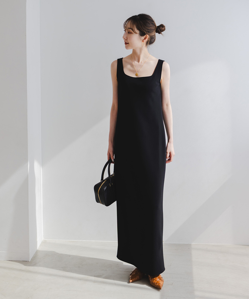 【新品】noble ウォッシャブルジョーゼット2wayOP 36 Noble（ノーブル）の「【洗える】ウォッシャブルジョーゼット