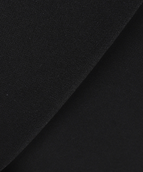 Noble(ノーブル)の「《追加》【洗える】ニットライクジョーゼット2wayワンピース(ワンピース・レディース・ブラック/ネイビー/アイボリー/カーキ・36/38)」の11枚目の写真