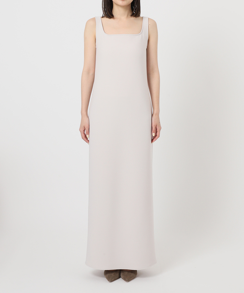 Noble(ノーブル)の「《追加》【洗える】ニットライクジョーゼット2wayワンピース(ワンピース・レディース・ブラック/ネイビー/アイボリー/カーキ・36/38)」の10枚目の写真