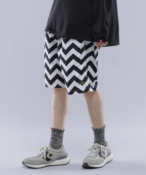 MANASTASH（マナスタッシュ）の「MANASTASH/マナスタッシュ  ZG COLOR SHORTS/ジグザクカラーショーツ（その他パンツ・メンズ・レッド/ホワイト/ブラウン/その他13・L/M/XL/2XL）」の3枚目の写真