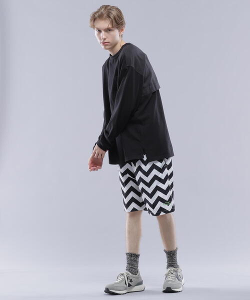 MANASTASH（マナスタッシュ）の「MANASTASH/マナスタッシュ  ZG COLOR SHORTS/ジグザクカラーショーツ（その他パンツ・メンズ・レッド/ホワイト/ブラウン/その他13・L/M/XL/2XL）」の6枚目の写真