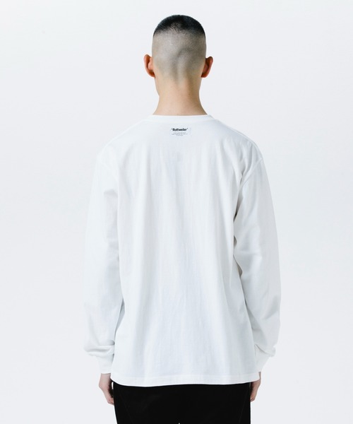 ROTTWEILER（ロットワイラー）の「R9 BASIC LS TEE（Tシャツ/カットソー・メンズ・ブラック/ホワイト・S/M/L/XL）」の11枚目の写真