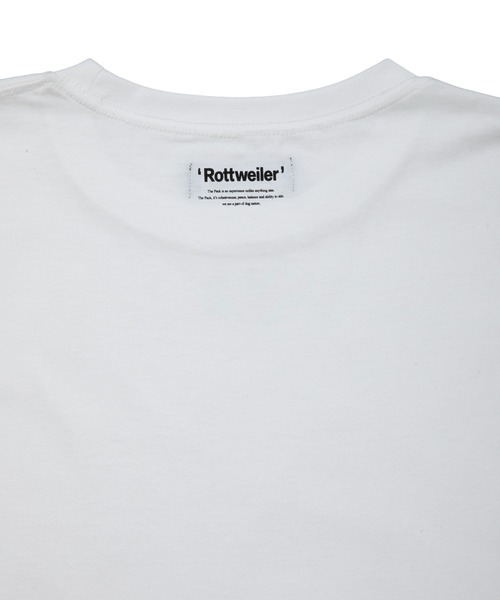 ROTTWEILER（ロットワイラー）の「R9 BASIC LS TEE（Tシャツ/カットソー・メンズ・ブラック/ホワイト・S/M/L/XL）」の3枚目の写真