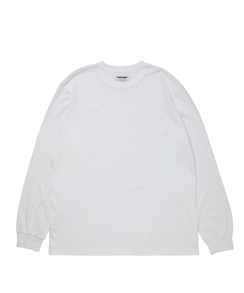 ROTTWEILER（ロットワイラー）の「R9 BASIC LS TEE（Tシャツ/カットソー・メンズ・ブラック/ホワイト・S/M/L/XL）」の5枚目の写真