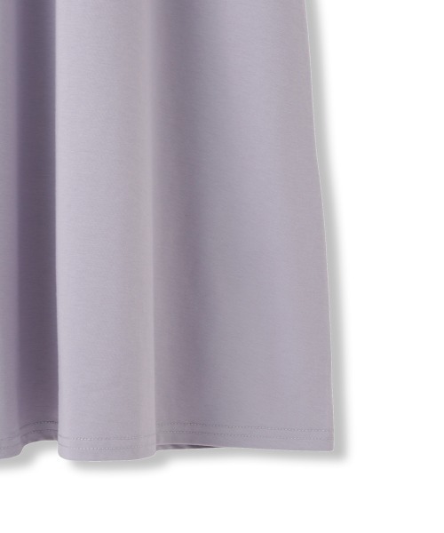 QUEENS COURT（クイーンズコート）の「ボリュームスリーブカットワンピース≪手洗い可能≫（ワンピース・レディース・ブラック/オフホワイト/パープル・M）」の11枚目の写真