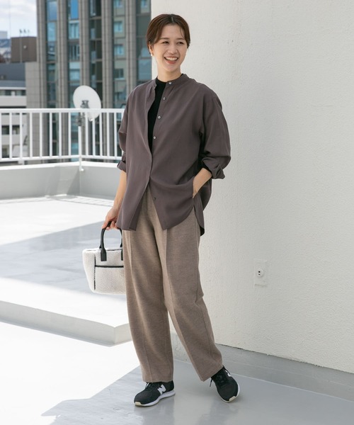「URBAN RESEARCH DOORS」 長袖ブラウス MEDIUM グリーン レディース URBAN RESEARCH DOORS 「URBAN DOORS」 長袖ブラウス MEDIUM