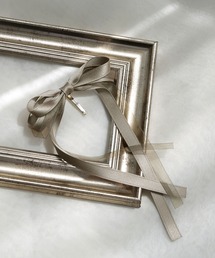 colleca la（コレカラ）の「レイヤードスリムリボンヘアカフ/ヘアフック（ヘアゴム）」