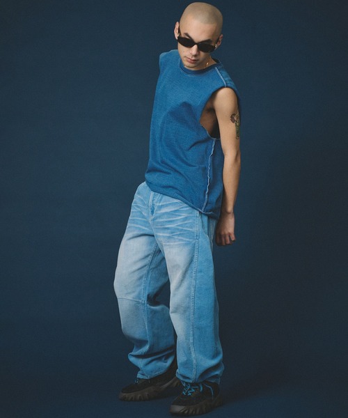 Hub&Spoke(ハブアンドスポーク)の「HUB&SPOKE コーデュロイ パンツ(その他パンツ・メンズ・インディゴブルー/ライトインディゴブルー/ダークインディゴブルー・MEDIUM/LARGE/X-LARGE)」の6枚目の写真