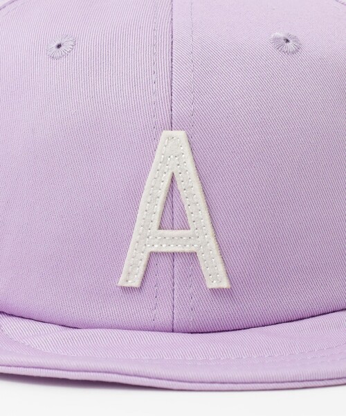 BEAMS mini（ビームスミニ）の「アルファベット ワッペン ツイルキャップ 2025FW（キャップ・キッズ・ネイビー/ベージュ/パープル系その他4・ONE SIZE）」の12枚目の写真