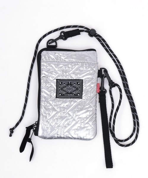 チチカカ（チチカカ）の「シャイニーキルティングスマホショルダーポーチ（ショルダーバッグ・レディース・ホワイト/シルバー/ゴールド・FREE）」の12枚目の写真
