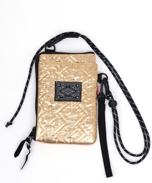 チチカカ（チチカカ）の「シャイニーキルティングスマホショルダーポーチ（ショルダーバッグ・レディース・ホワイト/シルバー/ゴールド・FREE）」の13枚目の写真