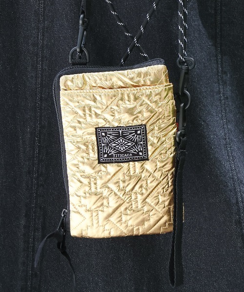 チチカカ（チチカカ）の「シャイニーキルティングスマホショルダーポーチ（ショルダーバッグ・レディース・ホワイト/シルバー/ゴールド・FREE）」の10枚目の写真