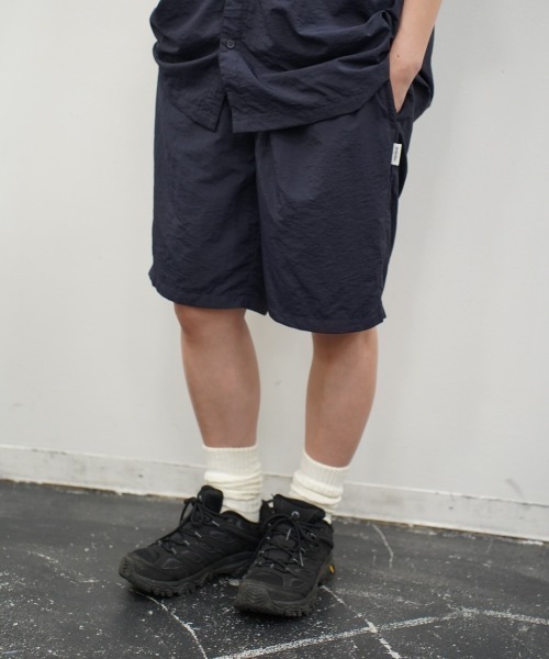 BROKEN BASE（ブロークンベース）の「4-Way Belted Shorts（その他パンツ・メンズ・ネイビー/ブラック・MEDIUM/LARGE）」の4枚目の写真