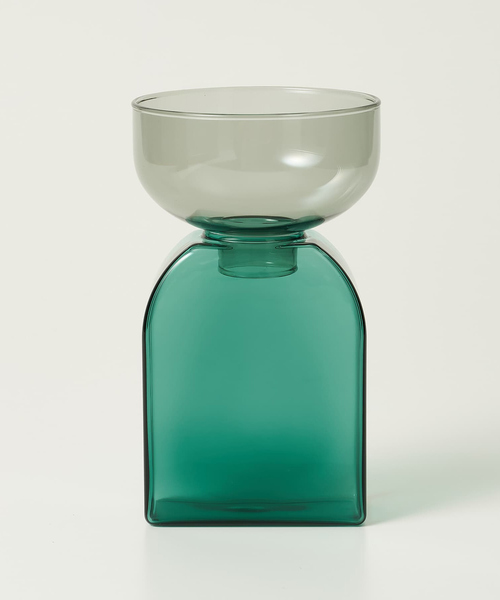 amabro(アマブロ)の「【amabro/アマブロ】TWO TONE VASE ツートン フラワーベース 耐熱ガラス 一輪挿し 水耕栽培(フラワーベース・レディース・グリーン系その他/グレー系その他/ブラウン系その他/ピンク系その他・フリー)」の9枚目の写真