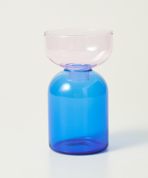amabro(アマブロ)の「【amabro/アマブロ】TWO TONE VASE ツートン フラワーベース 耐熱ガラス 一輪挿し 水耕栽培(フラワーベース・レディース・グリーン系その他/グレー系その他/ブラウン系その他/ピンク系その他・フリー)」の11枚目の写真