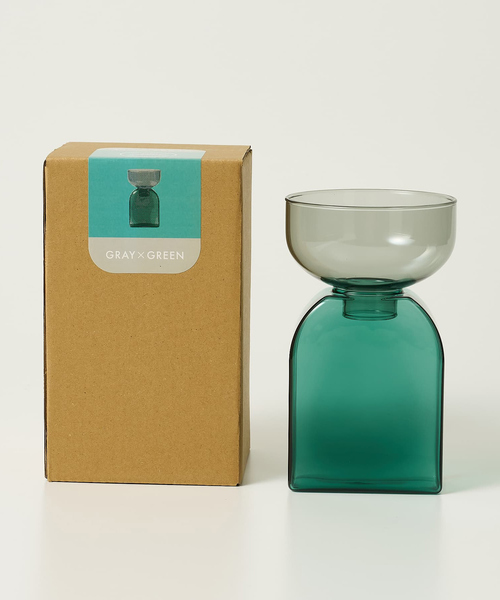 amabro(アマブロ)の「【amabro/アマブロ】TWO TONE VASE ツートン フラワーベース 耐熱ガラス 一輪挿し 水耕栽培(フラワーベース・レディース・グリーン系その他/グレー系その他/ブラウン系その他/ピンク系その他・フリー)」の16枚目の写真