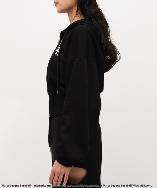 MLB】刺繍ロゴショートZIPパーカー（パーカー）｜BACK TO THE