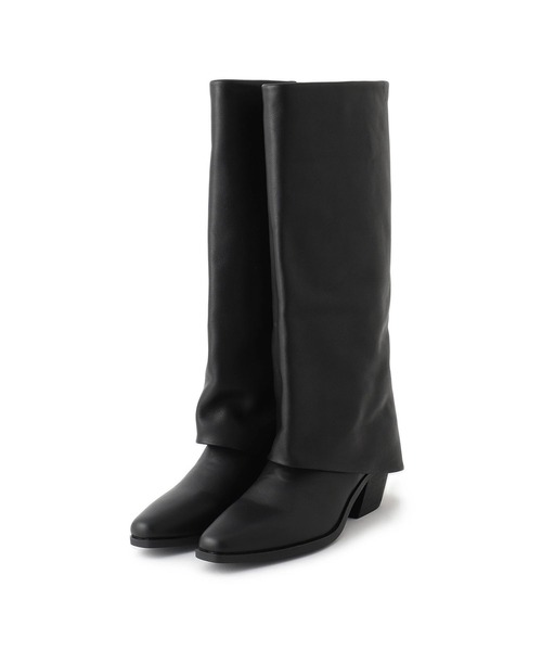 REMME(レメ)の「【REMME(レメ)】カバーロングブーツ(ブーツ・レディース・ブラック/ダークブラウン・38/37/36)」の13枚目の写真