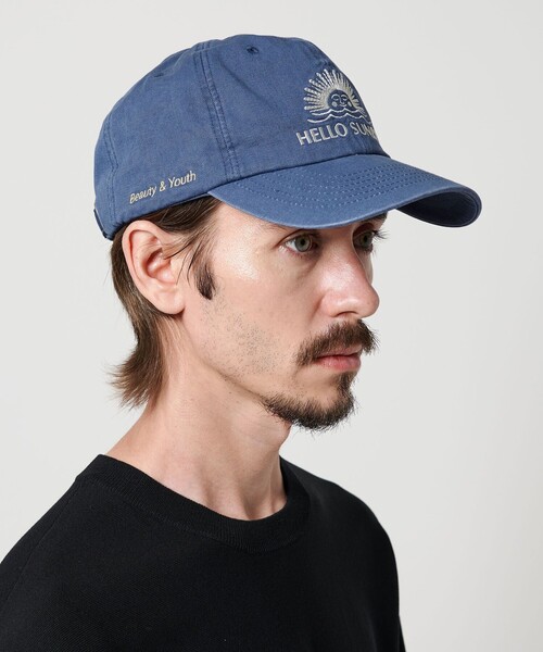 【Hello Sunrise】HNT Swirl Logo Ball Cap〜キャップ★韓国発 Hello Sunrise(ハローサンライズ) キャップ(メンズ) - 海外通販