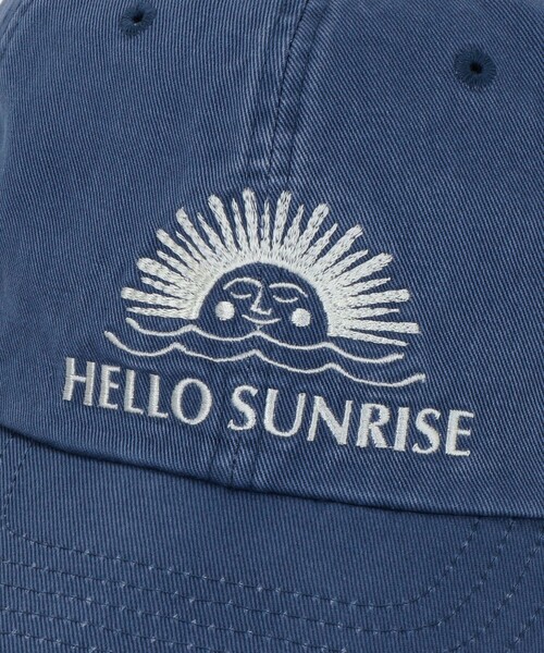 Hello Sunrise-B&Y×HS リボン ロゴ ボールキャップ 限定コラボ Hello Sunrise-B&Y×HS リボン ロゴ ボールキャップ 限定コラボ