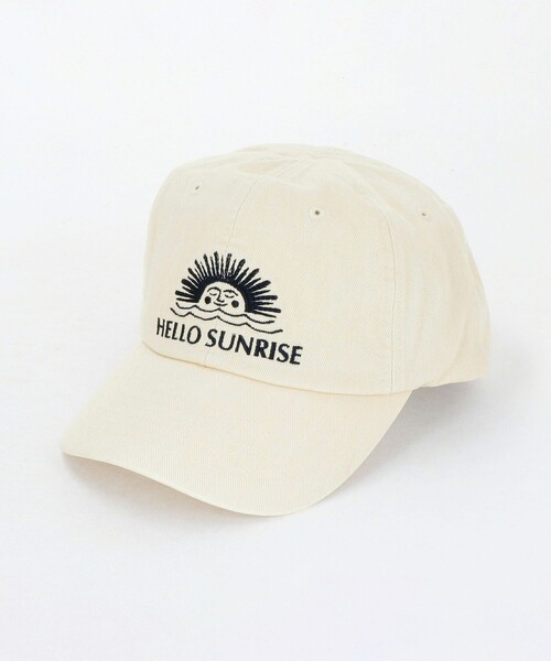 帽子 Hello sunrise HELLO SUNRISE キャップ 帽子 「別注」「HELLO SUNRISE」 ロゴ