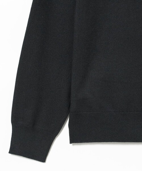 B:MING by BEAMS（ビーミングバイビームス）の「14ゲージ モックネック ニット（ニット/セーター・メンズ・チャコールグレー/ブラック・SMALL/MEDIUM/LARGE）」の10枚目の写真