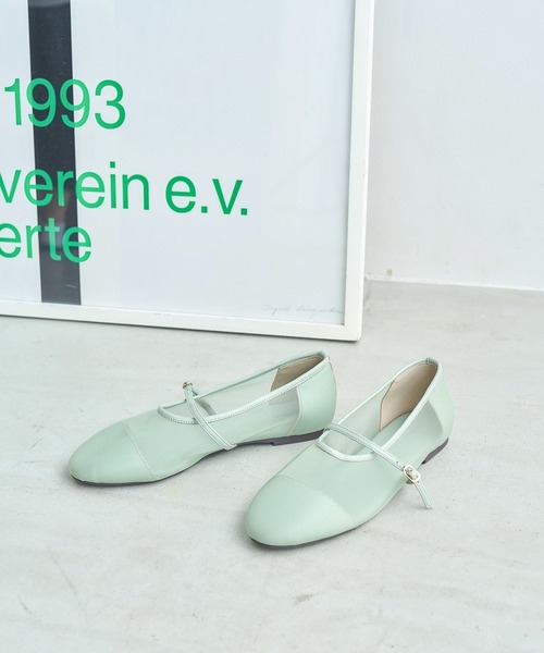 studio CLIP（スタディオクリップ）の「シアーパンプス（その他シューズ・レディース・ブラック/ライトグリーン/ベージュ・MEDIUM/LARGE）」の3枚目の写真