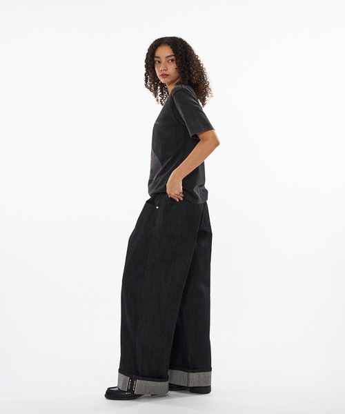 WISH FOR EVER（ウィッシュフォーエバー）の「HIGH INKJET FACE PRINT T / ハイインクジェットフェイスプリントT（Tシャツ/カットソー・メンズ・ピンク/ブラック/グレー/ネイビー・SMALL/LARGE/MEDIUM）」の22枚目の写真