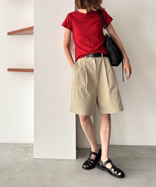 セール】MAYSEVEN ダブルタックハーフパンツ（その他パンツ