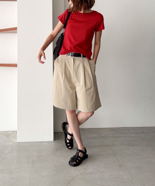 セール】MAYSEVEN ダブルタックハーフパンツ（その他パンツ