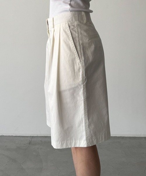 CANAL JEANS MAYSEVEN ダブルタックハーフパンツ 新品 セール】MAYSEVEN ダブルタックハーフパンツ（その他パンツ