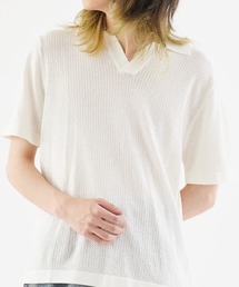 Short Sleeve Mesh Tops / 半袖メッシュトップス