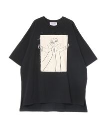 UN3D.｜アンスリードのTシャツ/カットソー（ブラック/黒色系