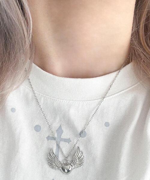 WEGO（ウィゴー）の「WEGO/フェザーネックレス（ネックレス・レディース・その他1/その他2・FREE）」の2枚目の写真