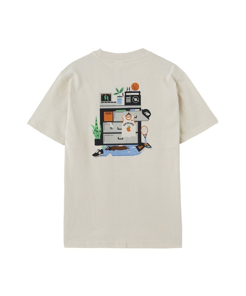 NEW BALANCE（ニューバランス）の「NEW BALANCE X Drake Cereal Room TEE MT51972（Tシャツ/カットソー・メンズ・ホワイト/ベージュ・M/L/XL）」の4枚目の写真