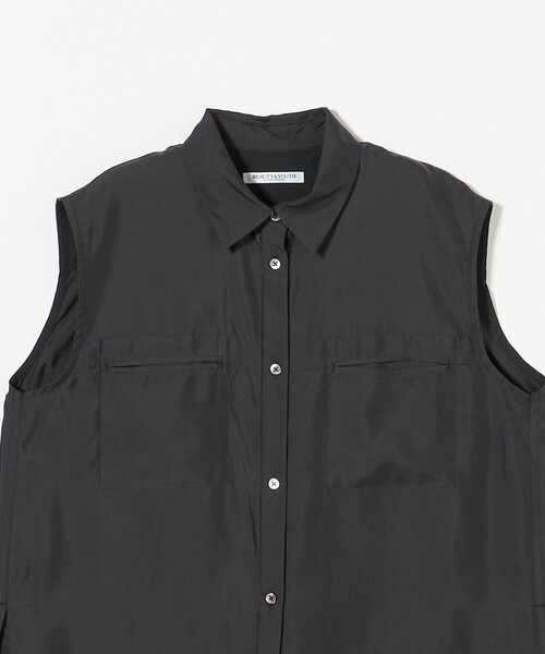 「BEAUTY&YOUTH UNITED ARROWS」 長袖シャツ FREE ブラック レディース UNITED ARROWS - BEAUTY & YOUTH ビューティ&ユース