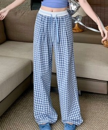 オッズオン　ズボン　パンツ　チェック　青 楽天市場】【在庫処分品】冬制服スラックス【ブルータータン