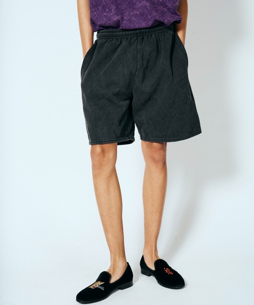 2AM(ツーエイエム)の「JERZEES / ジャージーズ UNISEX PIGMENT DYE SWEAT SHORTS ピグメントダイ(その他パンツ・メンズ・ブラック/グリーン/レッド/グレー・MEDIUM/LARGE)」の12枚目の写真