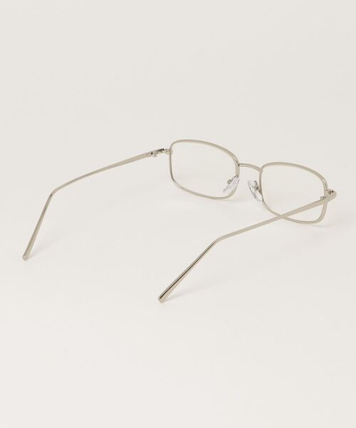 ROSE BUD（ローズバッド）の「RB METAL RIM GLASSES（メガネ・レディース・シルバー・ONE SIZE）」の3枚目の写真
