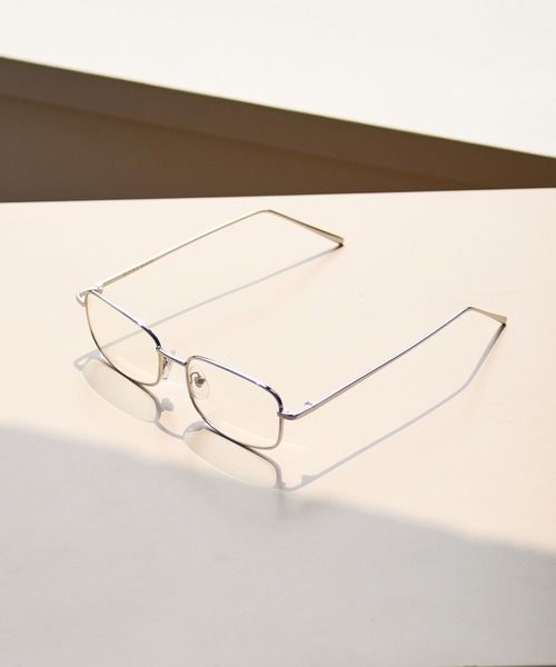 ROSE BUD（ローズバッド）の「RB METAL RIM GLASSES（メガネ・レディース・シルバー・ONE SIZE）」の6枚目の写真