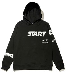 STARTER | 【STARTER GOLF】スターターゴルフ 袖ロゴ刺繍ストレッチポンチプルオーバーパーカー SG-123013(パーカー)