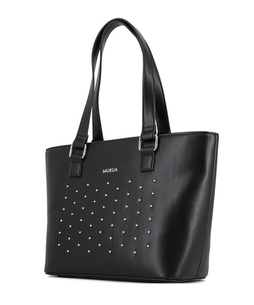 MURUA(ムルーア)トートバッグ MR-B1377 スタッズ（トートバッグ
