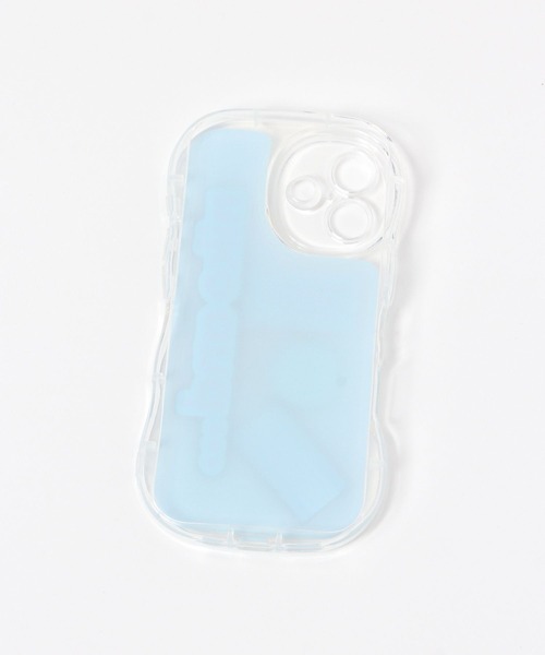 niko and...（ニコアンド）の「オリジナルニコロゴアクリルパーツ付きケース（iPhone16）（スマホケース/カバー・レディース・オレンジ/ライトブルー・0）」の3枚目の写真