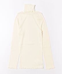 【 me. / ミードット 】merino washable wool タートルネック　me-23309　HPI